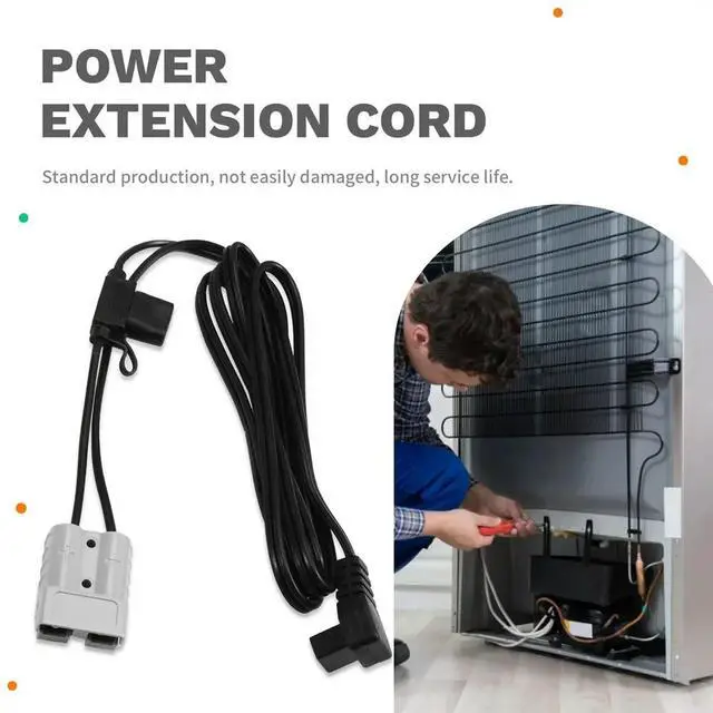 Alt view image 4 of 6 - 16AWG 50A Wire with Plug for Anderso Plug Power Line Set 2 Pin Plug Refrigerator Charging Cable Lead Extension Cord