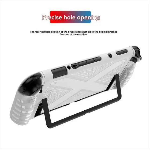 Alt view image 3 of 6 - For Switch 2 TPU Case for Joycon Hand Grip Protective Cover Accessories for Enhanced Gaming Experience Black