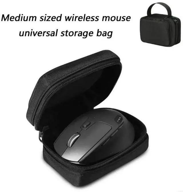 Main image of Soft Foam Mouse Easy Carrying Protective Travel Computer Mouse Case Washed Cloth Handheld For Mouse