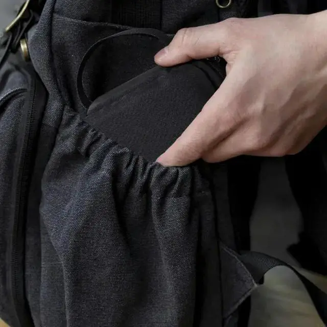Alt view image 3 of 6 - Soft Foam Mouse Easy Carrying Protective Travel Computer Mouse Case Washed Cloth Handheld For Mouse