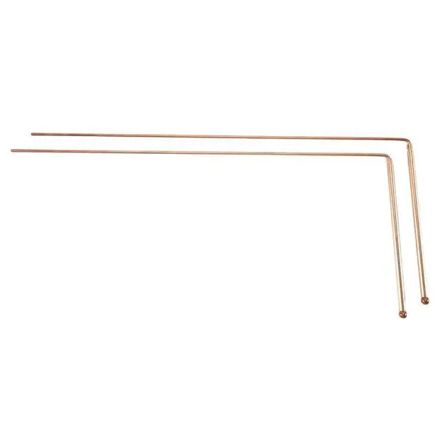 Alt view image 2 of 6 - uyuy Dowsing Rods - 99.9% Pure Copper 2PCS Divining Rods - for Ghost Huntings Tools,