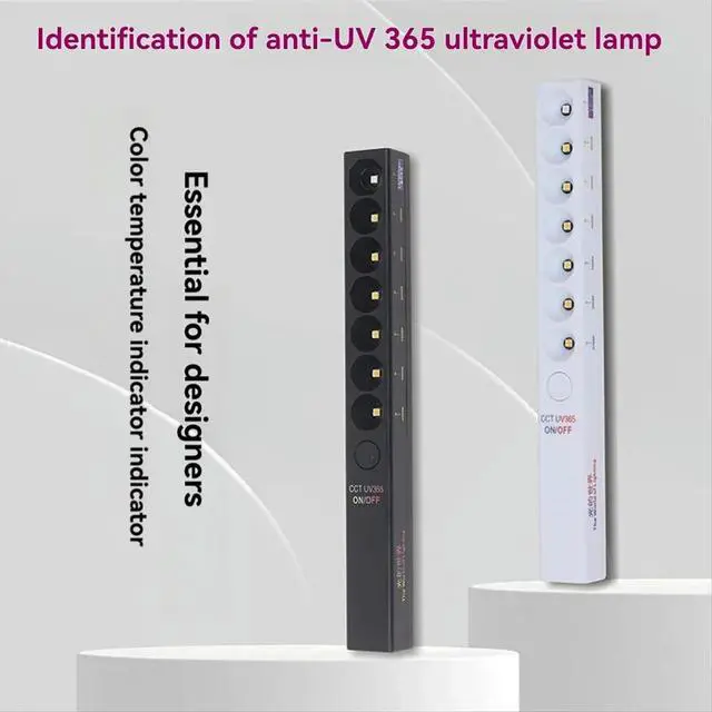 Alt view image 2 of 6 - Color Temperature Lamp Stick 2700K-6000K UV365nm Photography Light Wand Light Photography Light Wand Light Tool B