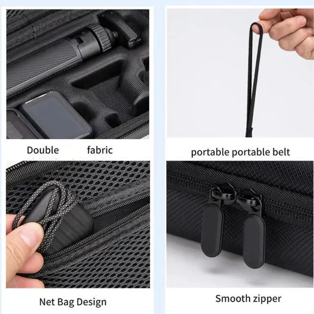 Main image of 2025 Compactly Travel Bag For Thumb Camera And Essential Equipment Case Featuring Mesh Pocket Durability Shell