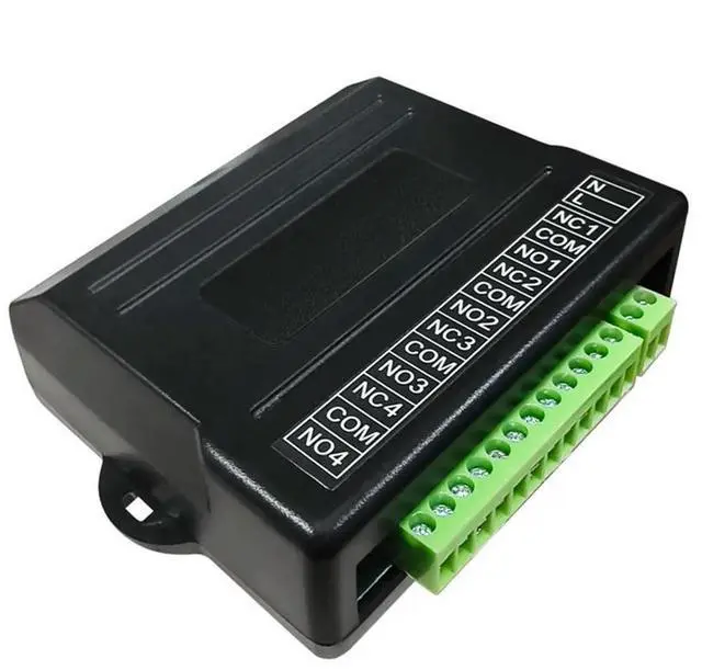 Alt view image 3 of 6 - AC90V-250V 4CH 433.93MHz Remote Control LED Light Switch Relay Output Radio RF Receiver