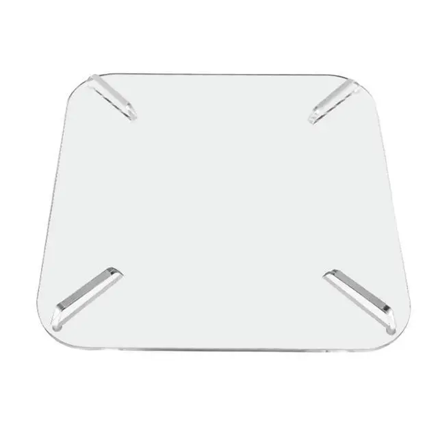 Alt view image 6 of 6 - Acrylic Bracket Transparent Desktop Stand Anti-Slip Holder for Mac Mini 2010-2020 M1/M2/Mac Mini M2 Pro