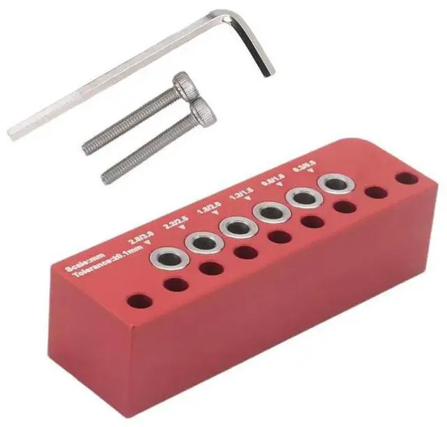Alt view image 5 of 6 - 3.175mm Drill Shank Positioning Module T0012-A Drill Positioner for Scale Model Building Round Rod Center Locator