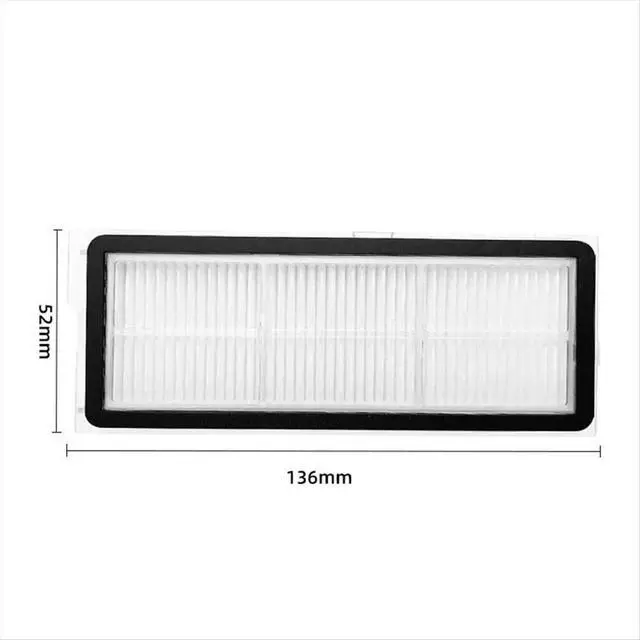 Alt view image 6 of 6 - For Roborock QV 35A/QR 798 Vacuum Cleaner Accessories Main Brush Dust Bag Side Brush HEPA Filter Mop Cloth