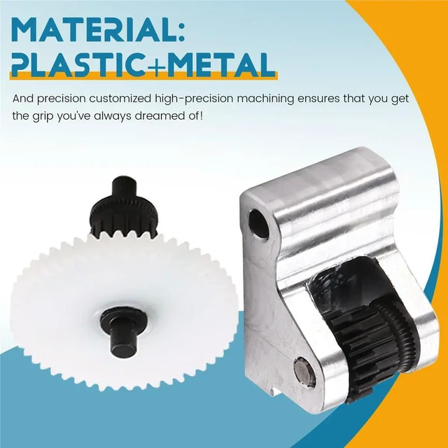 Alt view image 4 of 6 - For Flashforge AD5X Extruder Gear Kit - High-Torque Hardened Steel Drive Gear & Components for Consistent Feeding