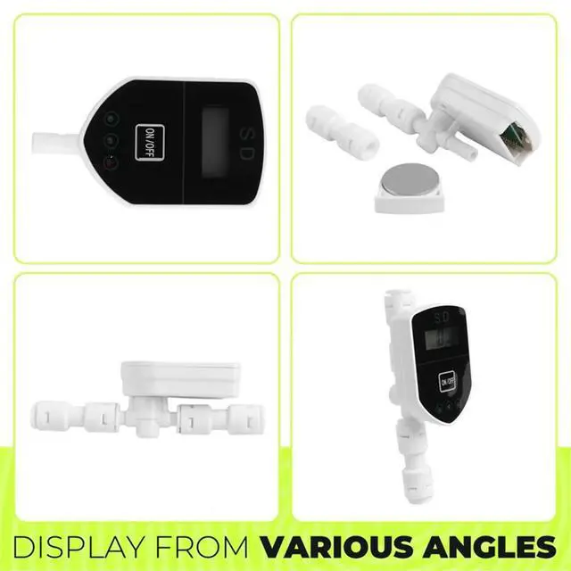 Alt view image 4 of 6 - In-Line TDS Meter, TDS Digital Water Tester and PPM Measurement Meter for Monitor, Aquariums, Hydroponics