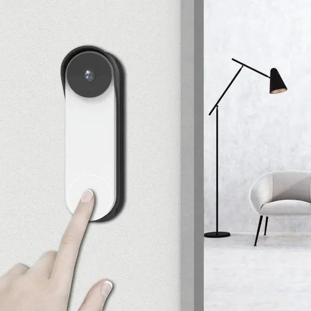 Alt view image 6 of 6 - 2025 Anti-Theft Doorbell Holder Doorbell Mount Angle adjustable No-Drilling Doorbell Mount Bracket for Home Office