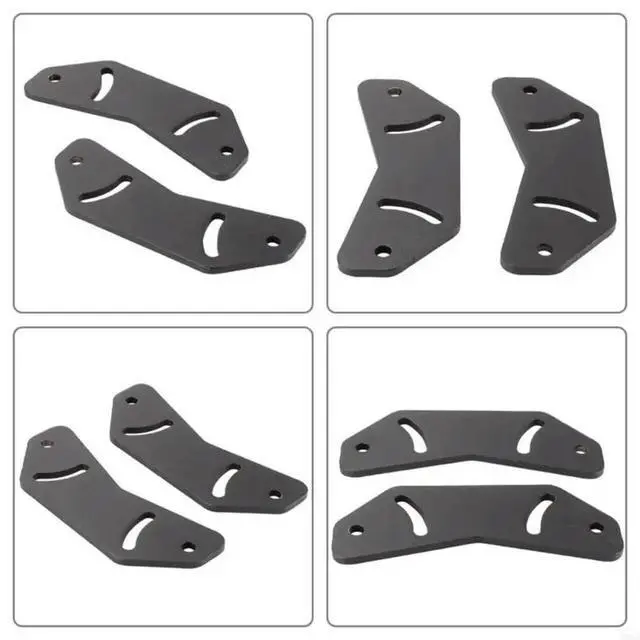 Alt view image 6 of 6 - Easy Installation Three Screen Stand Holder Gaming Accessories Mount Bracket