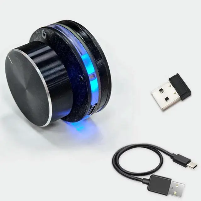 Alt view image 4 of 6 - USB Volume Control Knob External Media Adjustment Controller with RGB Light for Android System PC Multimedia
