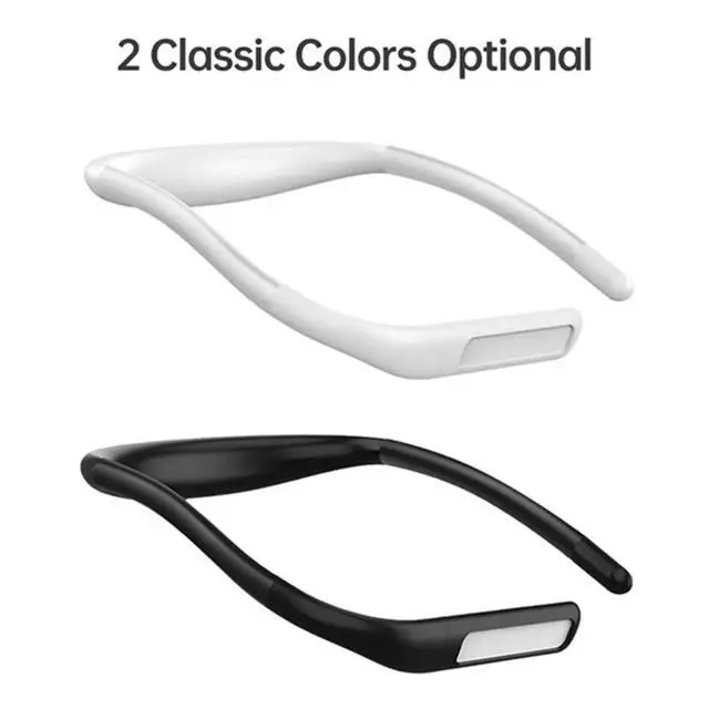 Alt view image 5 of 6 - Neck Reading Light Rechargeable LED Light 3Color Adjustable Brightness Eye-Friendly Desk Lamp Bendable for Reading White