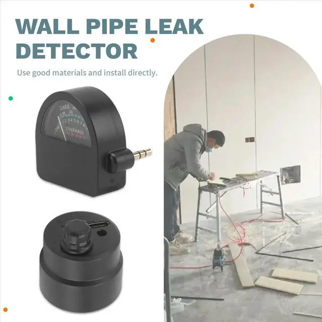 Alt view image 4 of 6 - Wall Pipe Leak Detector Clear Sound Sensitive Water Leakage Device Underground Leakage Monitor for Home