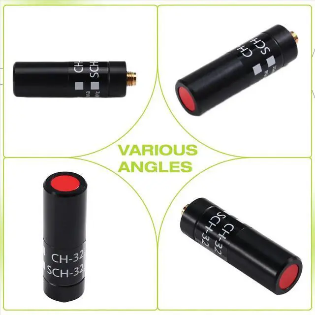 Alt view image 4 of 6 - SCH-32 Three-Band Mini Antenna 4.5cm HAM Thumb Short Antenna 145/435/900MHz for Handheld Walkie-Talkie SMA Female