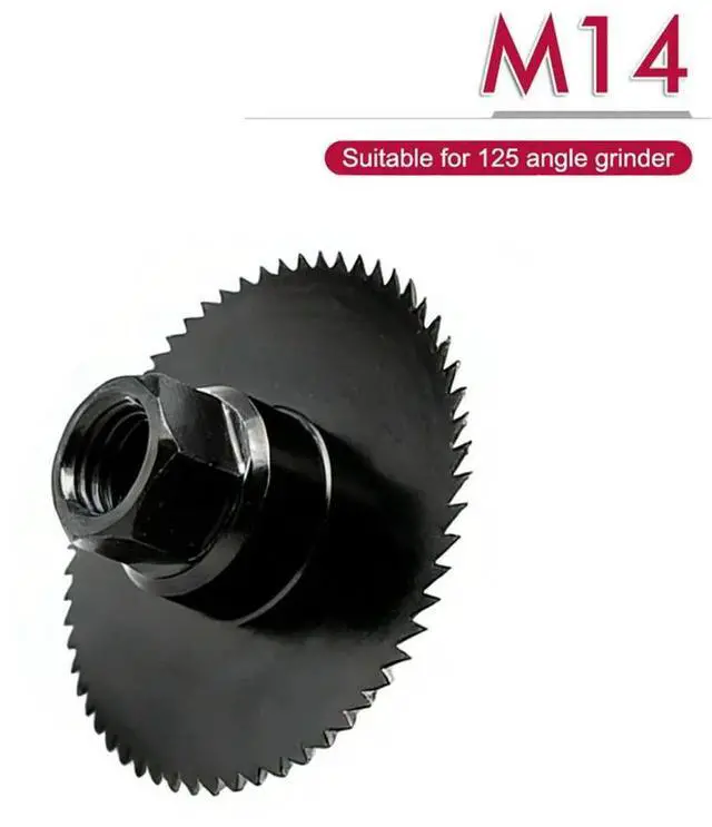 Alt view image 5 of 6 - uyuy M14 Angle Grinder l Grinding Head for 115/125 Angle Grinder Milling Carving Wheel Carving l Head Woodworking B