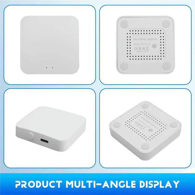Alt view image 5 of 6 - For Tuya Zigbee Hub Multi Mode Gateway for Home for ZigBee Devices Via Life Tuya Home