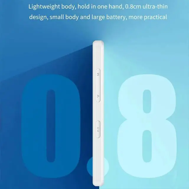 Alt view image 6 of 6 - Bluetooth 5.0 MP3 Player Full Touch Screen Student Walkman Hifi Sport Music Player Mp4 Video Player Built in Speaker,A