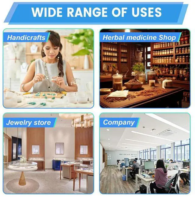 Alt view image 4 of 6 - 0.001g Digital Milligram Scale LED Mini Pocket Jewelry Scale, Electronic Weight Balance for Gold, Powder, Coins,