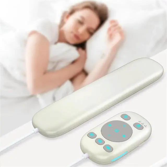 Alt view image 5 of 6 - Pillow Speakers Bone Conduction Sleep Headphones Bluetooth 5.4 Audiobooks 36 Sleep Sounds White Noise Machine Beige