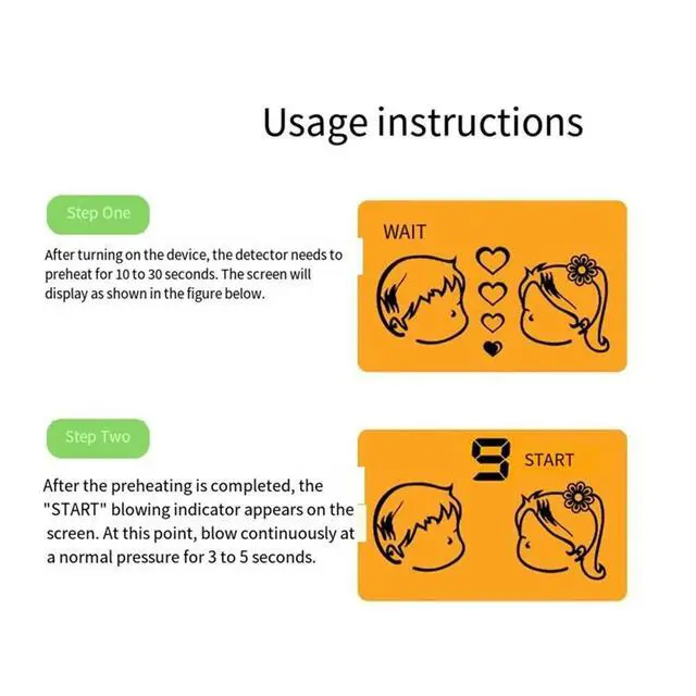 Alt view image 4 of 6 - Bad Breath Detector Oral Hygiene Condition Tester Oral Odor Freshening Detector Odor Monitor for Bad Detection