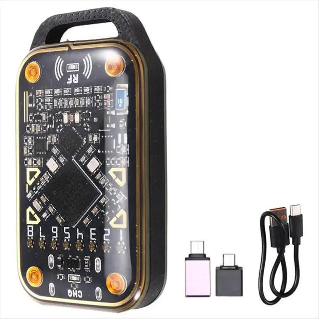 Alt view image 6 of 6 - Upgrade Chameleon Ultra Card Emulator+2XT5577 Keychain RFID Chip Reader 125K 13.56M Card NFC Duplicator