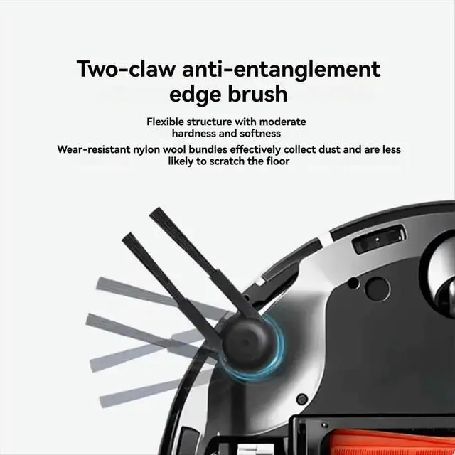 Alt view image 6 of 6 - 9PCS for Mijia M40S/OV31CN Vacuum Cleaner Accessories Main Roller Side Brush Hepa Filter Mop Cloth Dust Bags