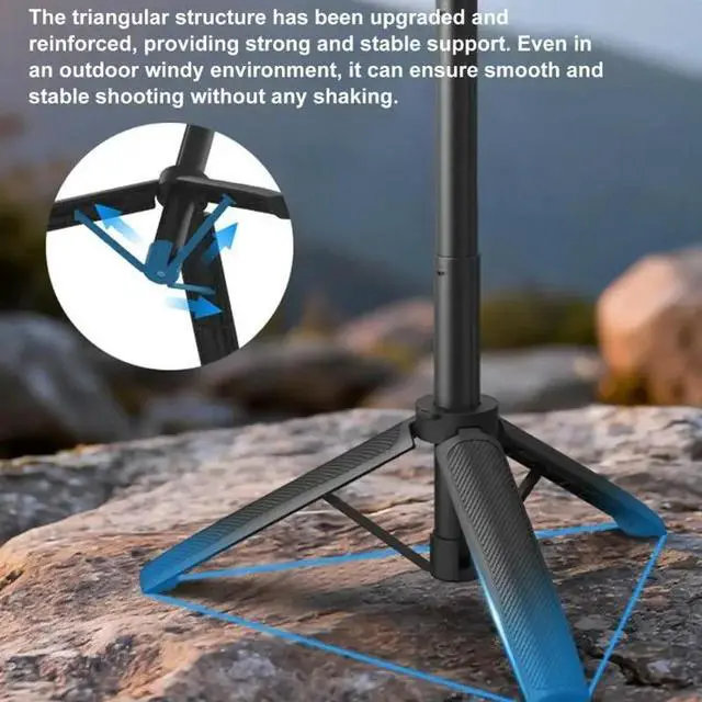Alt view image 5 of 6 - 2025 Extendable Tripod Stand with Quick Release Quick Release
