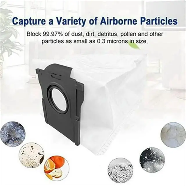 Alt view image 4 of 6 - 13PCS for Dreame Mova G30/G30 Pro/G30 Ultra Vacuum Cleaner Spare Parts Brush Hepa Filter Dust Bag Tracked Mop Cloth