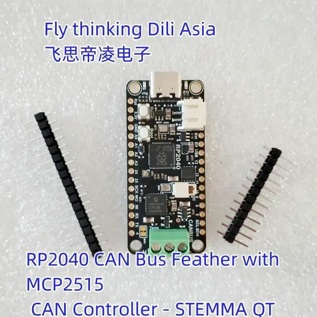Alt view image 4 of 6 - RP2040 5724 CAN Bus Feather with MCP2515 CAN Controller - STEMMA QT