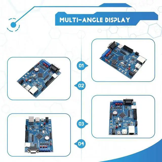 Alt view image 4 of 6 - Industrial Control Development Board STM32F407VET6 Learning 485 Dual CAN Ethernet IoT STM32 IC Chip Integrated Circuit