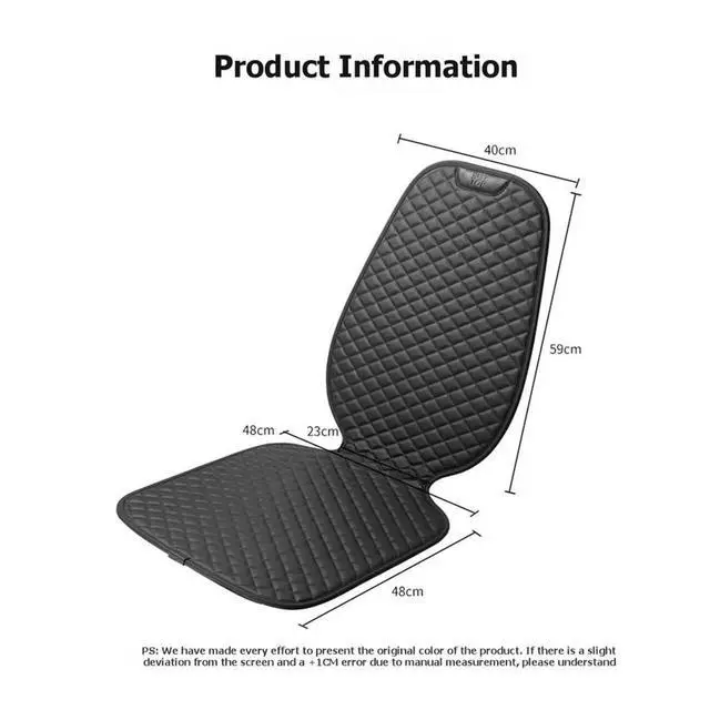 Alt view image 4 of 6 - Child Safety Seat Anti-Wear Pad - Long Version Full Coverage Car ISOFIX Universal Thickened Anti-Slip Protective Pad