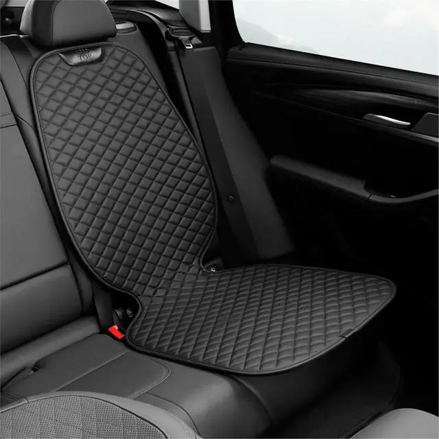 Alt view image 5 of 6 - Child Safety Seat Anti-Wear Pad - Long Version Full Coverage Car ISOFIX Universal Thickened Anti-Slip Protective Pad