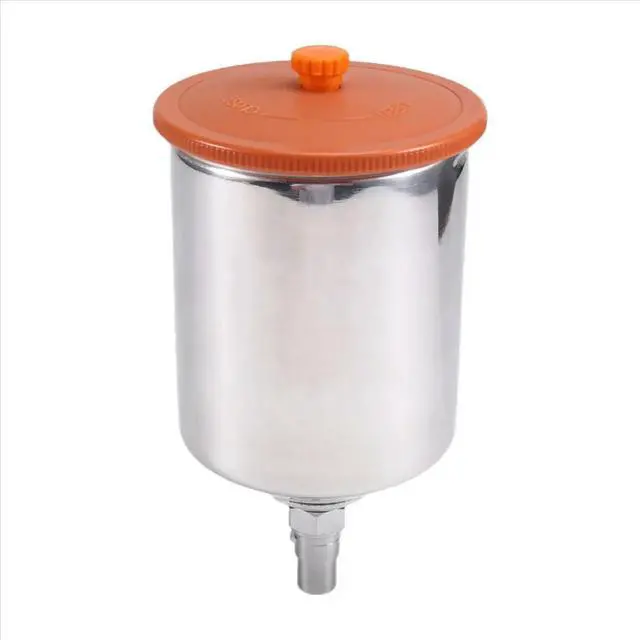 Alt view image 6 of 6 - Spray Gun Pot Sealed Tank Aluminum Alloy 600ml Applicable to SATA Spray Gun Universal Upper Cup