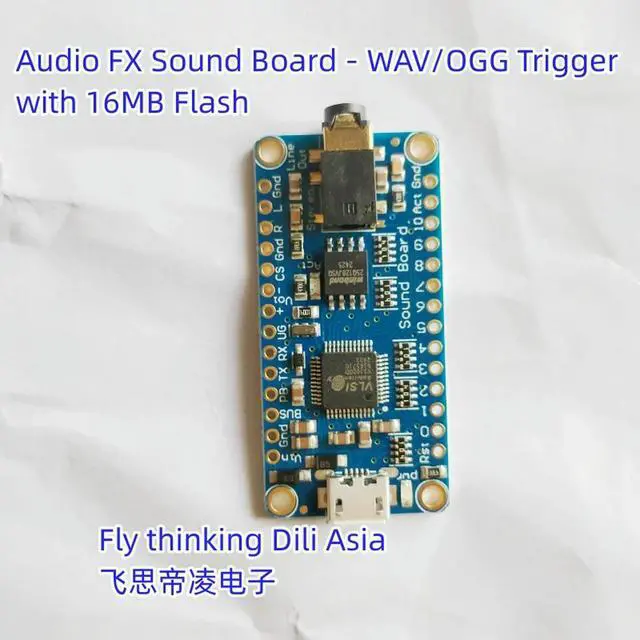 Alt view image 5 of 6 - 2220 Audio FX Sound Board - WAV/OGG Trigger with 16MB Flash MP3