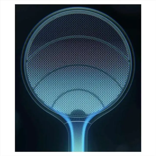 Alt view image 4 of 6 - Electronic Mosquito Swatter E3 with LED Power Display Lamp Wall-Mounted Repellent Lamp Rechargeable 2000mAh