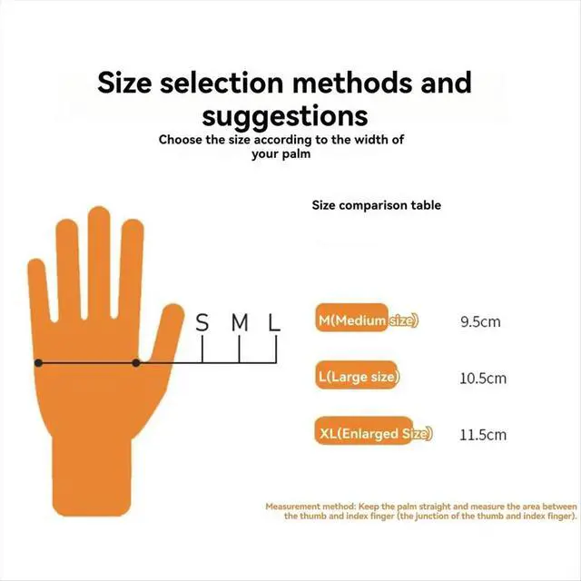 Alt view image 6 of 6 - 100PCS Nitrile Gloves Thick Industrial Disposable Gloves with Diamond Textured Latex Free Heavy Mechanic Black Glove L