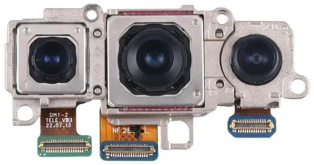 Alt view image 5 of 6 - Replacing Back Cameras For Galaxy S23 5G SM-S911B / S23 Plus SM-S916B Telephoto + Wide + Main Rear Camera Replacement