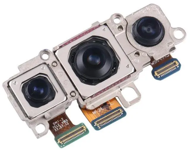 Alt view image 6 of 6 - Replacing Back Cameras For Galaxy S23 5G SM-S911B / S23 Plus SM-S916B Telephoto + Wide + Main Rear Camera Replacement