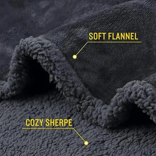 Alt view image 5 of 6 - Winter Warm Thickened Waterproof and Stain Resistant-Blanket Cozy Blanket Couple Romantic Blanket M Code B