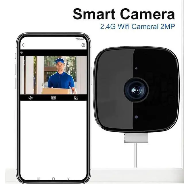 Alt view image 6 of 6 - Window Camera, Safe View Camera with Night Detection, Cameras for Protect Your Home 64 GB Memory Card,2.4G EU Plug