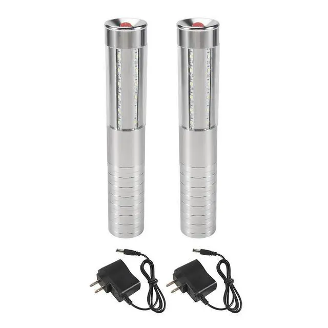 Alt view image 4 of 6 - 2 Pieces RGB LED Strobe Light Bottle Service Sparklers Stick Reusable Champagne Bottle Handheld for Club Stage US Plug