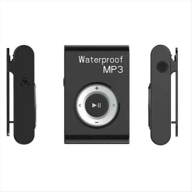 Alt view image 4 of 6 - IPX8 Sports Waterproof MP3 Music Player Diving Surf Swimming MP3 Mini Clip MP3 Player FM Radio Waterproof Headphone A