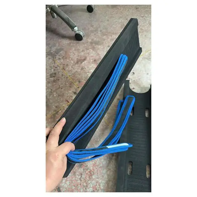 Alt view image 4 of 6 - Self-Supporting Crawler Climber Knee Pads Light Weight Work Kneepads for Attic Crawling Serviceable Cushion Protection