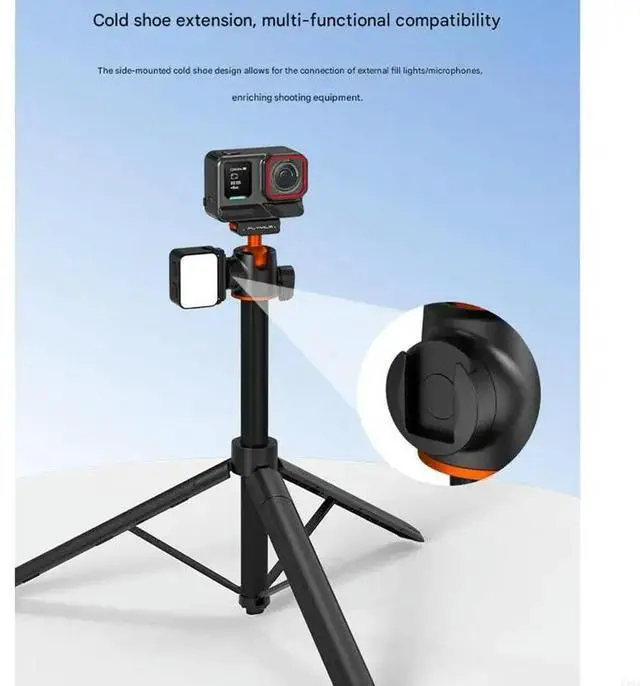 Alt view image 5 of 6 - 2025 Professional 360 Degree Rotating Tripods For 2 With AntiSlip Silicone Base