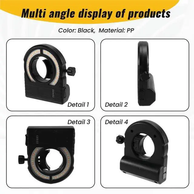 Alt view image 4 of 6 - Car Spray Lighting Colors Adjustable Long Time Paint Fill Light Searchlight Workshop Painting Tool Accessories