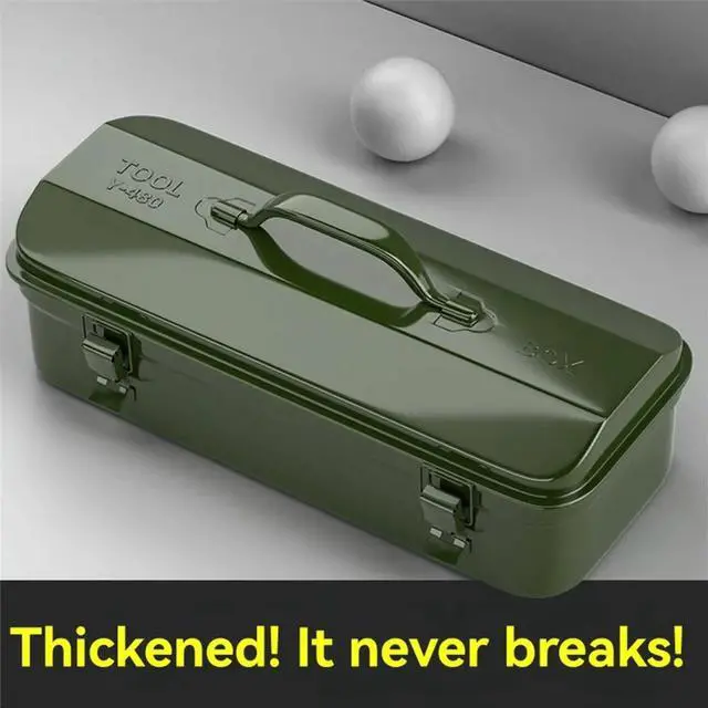 Alt view image 6 of 6 - Multifunctional Hardware Toolbox Home Toolbox Large Capacity Industrial Grade Electrician'S Special l Box