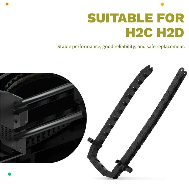 Alt view image 5 of 6 - Cable Chain for H2C H2D Series for 3D Printer,3D Printer Accessories