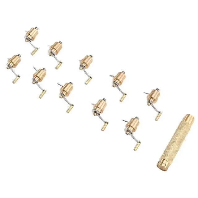Alt view image 6 of 6 - Mainspring Winder Set Brass Watch Repair Tool Wristwatch Repairing Kit DIY Watchmaker Tools Watch Winding Tool