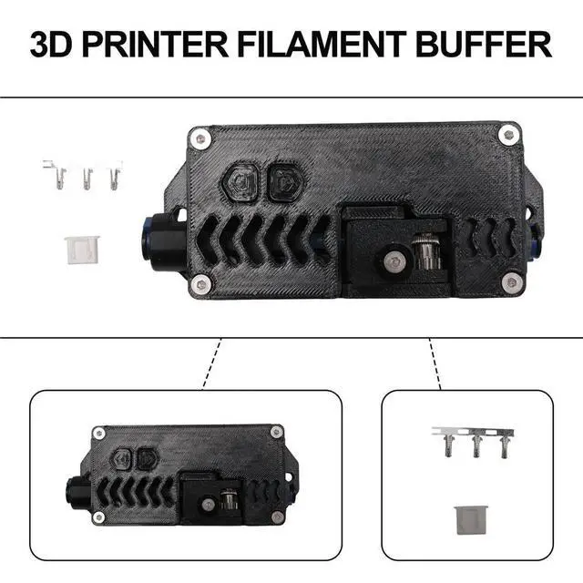 Alt view image 4 of 6 - Filament Buffer for 3D Printers - Automatic Filament Feeding, Break Detection, Improve Print for Voron Vzbot